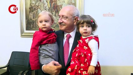 Kılıçdaroğlu, 23 Nisan’da torunlarıyla buluştu