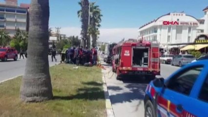 MANAVGAT'TA KAZA: 1 YARALI