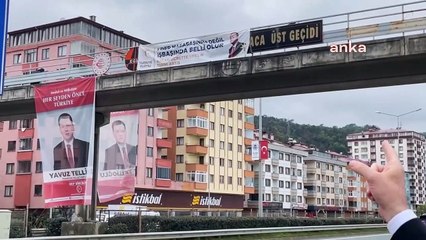 CHP’li Ahmet Kaya AKP’nin şehit isminin üzerini kapatan pankartına tepki gösterdi: Pankartın yerini değiştirdi