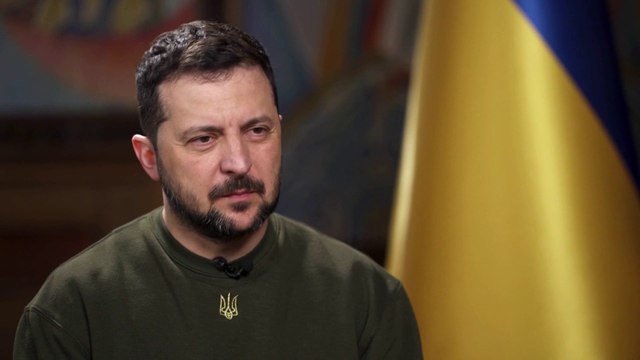 مقابلة خاصة مع الرئيس الأوكراني فولوديمير زيلينسكي