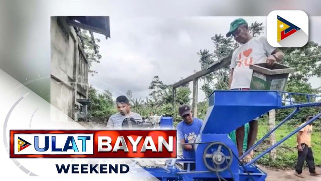 Mga magsasaka sa CamSur na apektado ng mga kalamidad, tumanggap ng mga makinarya mula sa DAR