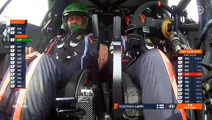 WRC Croatia 2023 Power Stage Finish Lappi Emotional Moment