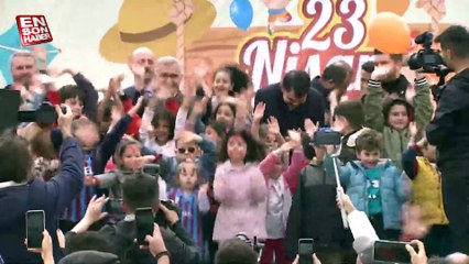 Murat Kurum, 23 Nisan'da Üsküdar'da çocuklarla buluştu