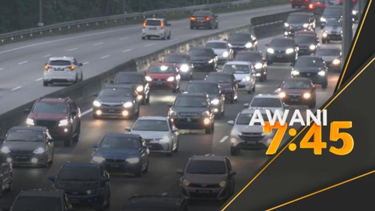 Trafik di lebuh raya meningkat