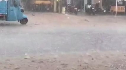 ఆసిఫాబాద్: జిల్లాలో ఈదురుగాలులతో భారీ వర్షం