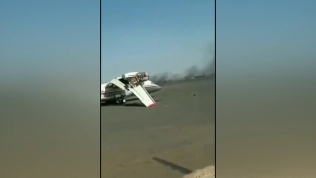 تصاعد الدخان في مطار #الخرطوم الدولي بـ #السودان وسط تقارير عن اشتباكات بين الجيش السوداني وقوات الدعم السريع #العربية