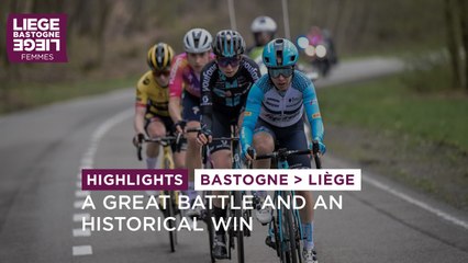 Highlights - #LiegeBastogneLiegeFemmes 2023