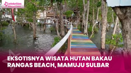Eksotisnya Wisata Hutan Bakau Rangas Beach, Miliki Panorama Laut Mamuju Sulbar