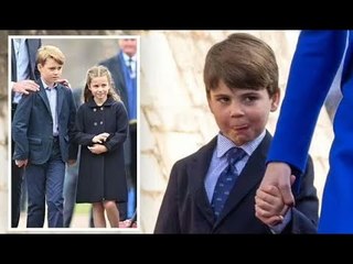 Il principe Louis sta "leccando i suoi due fratelli maggiori" quando si tratta di "impavidità"