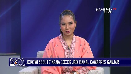 Jokowi Sebut Ada 7 Nama yang Cocok Jadi Bakal Cawapres Ganjar