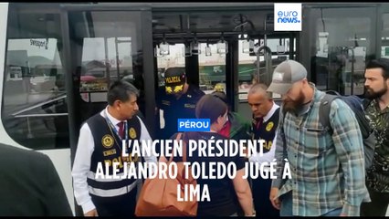 L'ex-président péruvien Alejandro Toledo a été extradé par les États-Unis