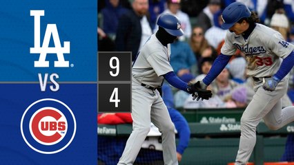 Resumen Dodgers de Los Angeles vs Cachorros de Chicago | MLB 22-04-2023