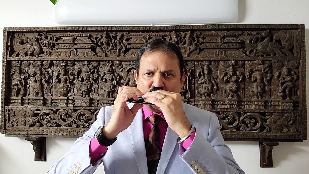 Zuban Pe Dard Bhari Daastan - Film Maryada 1971 on Harmonica Live Performance by Mukund Kamdar