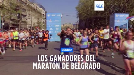 Maratón de Belgrado | El marroquí Chakib y la etíope Gudeto Gemeda se alzan como los ganadores