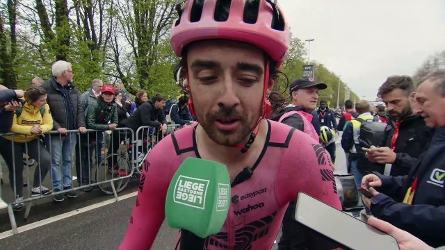 Liège-Bastogne-Liège 2023 - Ben Healy : It's frustrating to finish at the foot of the podium but that's how it is and congratulations to Remco Evenepoel for his number !