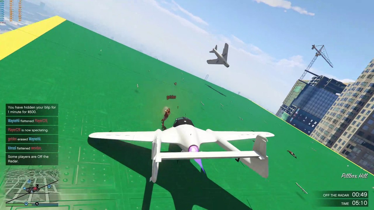 Grand Theft Auto 5 / gta 5 Online Gameplay Rocket Launcher VS Airplane Funnymoment✈✈✈✈✈