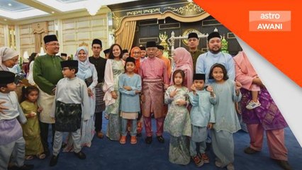 Istana Negara raikan Jemaah Menteri, keluarga sempena Syawal