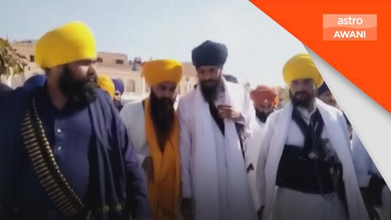 Polis India tahan pemimpin Sikh Amritpal Singh