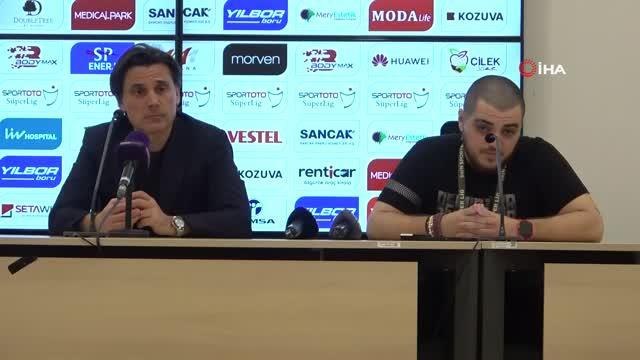 Montella: 5-3'ü yakaladıktan sonra da maçı yönetmeyi başardık