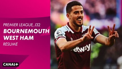 Le résumé de Bournemouth / West Ham - Premier League 2022-23 (32ème journée)