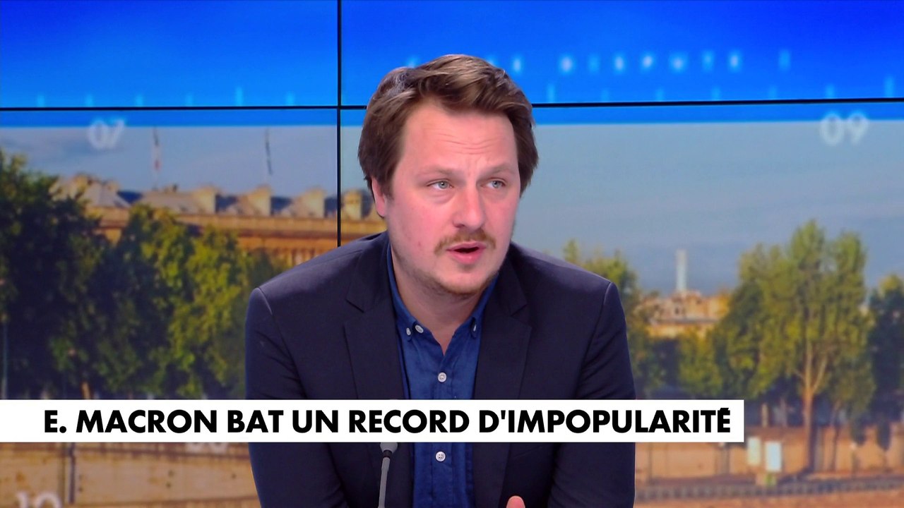 Geoffroy Lejeune «Le problème est qu'il a été élu pour faire barrage à Marine Le Pen» Vidéo