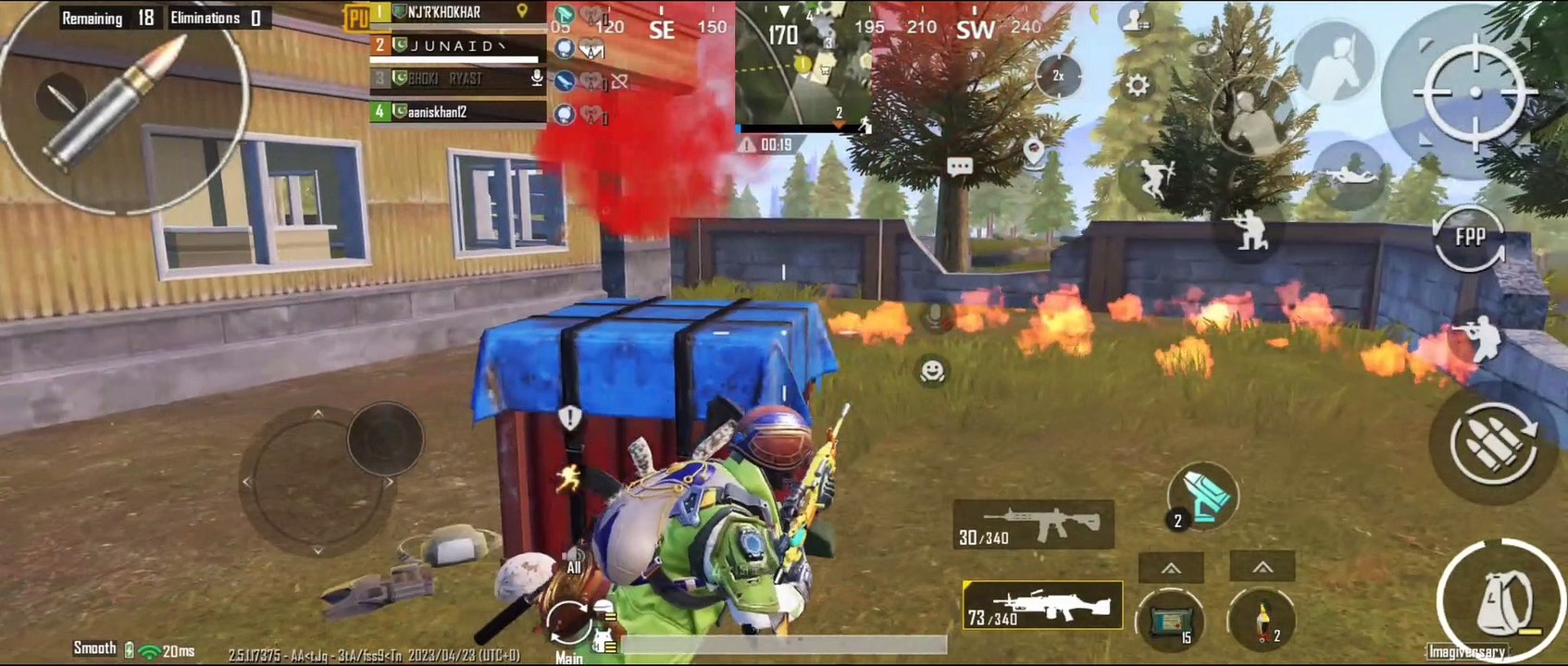 BGMI pubg mobile trolling enemies funny gameplay 