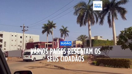 Vários países retiram os seus cidadãos do Sudão