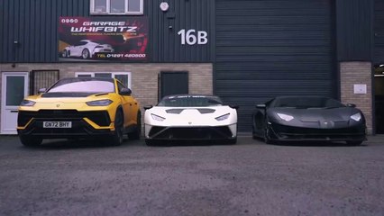 Lamborghini DYNO DRAG RACE