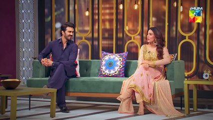 Ushna Ki Susral Mein Pehli Eid.....! #ushnashah #azfarrehman - THE HUM EID SHOW - FLO Digital