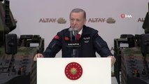 Cumhurbaşkanı Erdoğan, Altay Tankı'nın teslim törenine katıldı