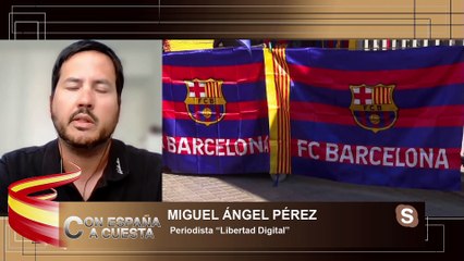 MIGUEL ÁNGEL PÉREZ: Laporta en vez de asumir el escandalo solo sabe echar balones fuera