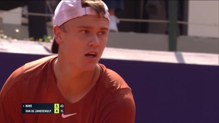 Munich - Rune titré après avoir sauvé 4 balles de match