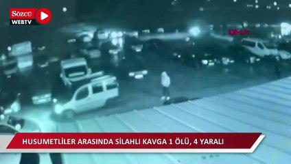 Download Video: Alkollü eğlence mekanında husumetliler arasında silahlı kavga: 1 ölü, 4 yaralı