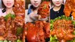 ASMR Chinese YUMMY FOOD——Spicy Pork Knuckle,  Mukbang, ASMR Eating, Eating Show, Chinese Food Eating, Yummy Food, Spicy Food.