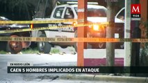 Detienen a 5 implicados en asesinato de policías de Nuevo León que eran padre e hijo