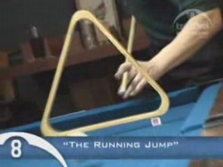 Pool Trick Shot - Run and Jump