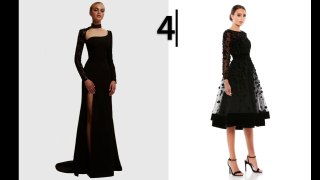 Long vs Short black dress
