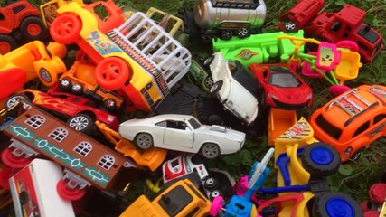Finding Lot's of Toy Vehicles Colourful Toys Find On Different Places & others 