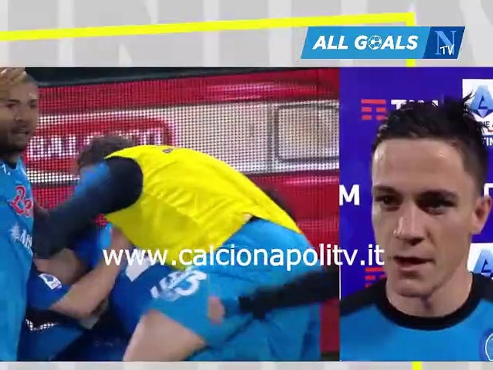 Juventus-Napoli 0-1 23/4/23 intervista post-partita Giacomo Raspadori