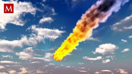 Captan caída de meteorito en EU; pensaron que era una explosión