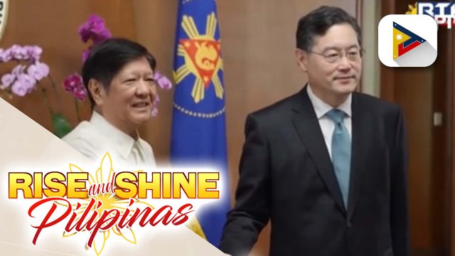 Pulong nina Pres. Ferdinand R. Marcos Jr. at Chinese Foreign Minister Qin Gang, naging produktibo