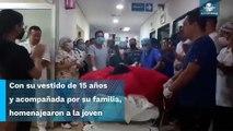 Entre aplausos, IMSS despide a joven donante de órganos en Aguascalientes