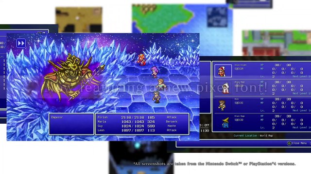 FINAL FANTASY Pixel Remaster para PS4 y Nintendo Switch