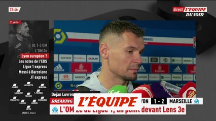 «C'est la merde» - Foot - L1 - Lyon - Lovren