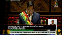 teleSUR Noticias 17:30 23-04: Gabinete de Bolivia denuncia intentos desestabilizadores