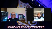 Aubrey Miller Jr Talks NFL Draft Process and Influence of Coach Deion Sanders