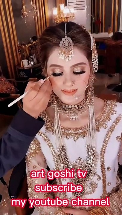wedding Makeup & dress Wedding makeup naina Khan salon