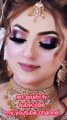 Smokey Eyes wedding Makeup & dress Wedding makeup naina Khan salon