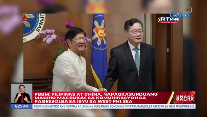 PBBM: Pilipinas at China, napagkasunduang maging mas bukas sa komunikasyon sa pagresolba sa isyu sa West PHL Sea | UB