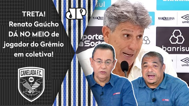 Velho, o Renato Gaúcho CUSPIU TUDO! O que ele FALOU foi... TRETA com jogador no Grêmio gera DEBATE